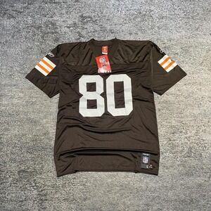NWT Cleveland Browns Kellen Winslow Jersey‎ NFL Reebok Mens Large Brown Vintage